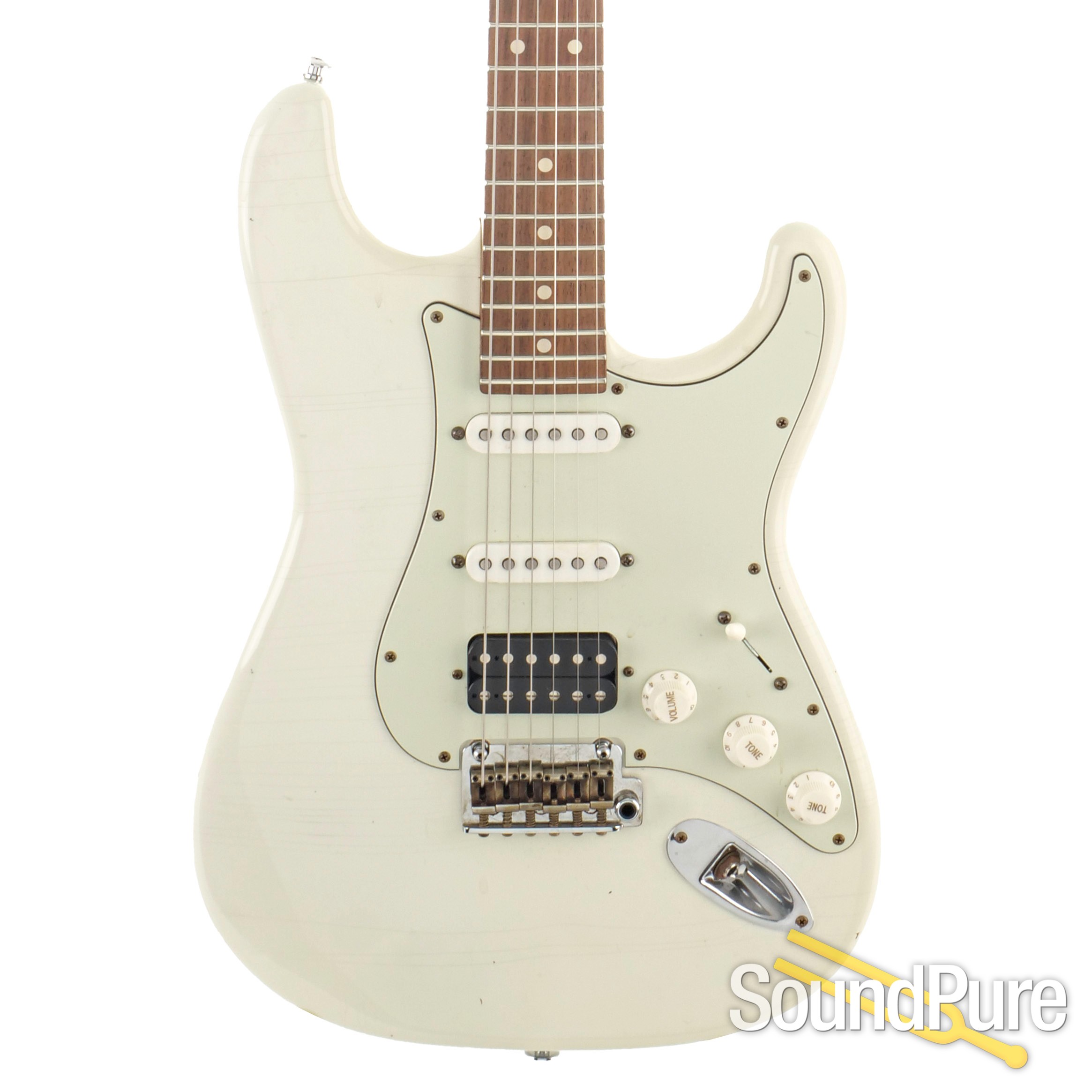 Suhr Classic S Antique Olympic White Guitar #23337 - Used