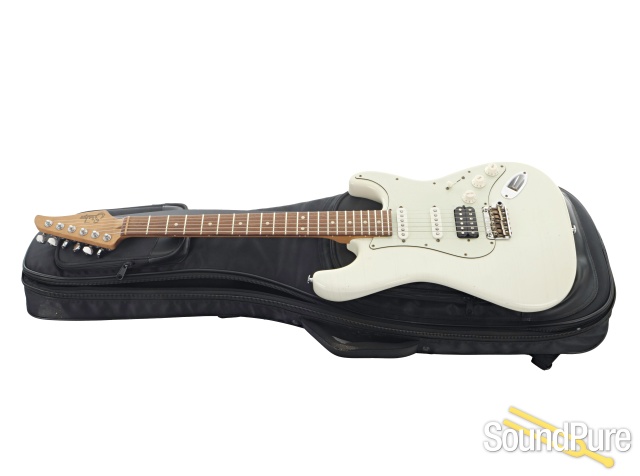 Suhr Classic S Antique Olympic White Guitar #23337 - Used — image 4
