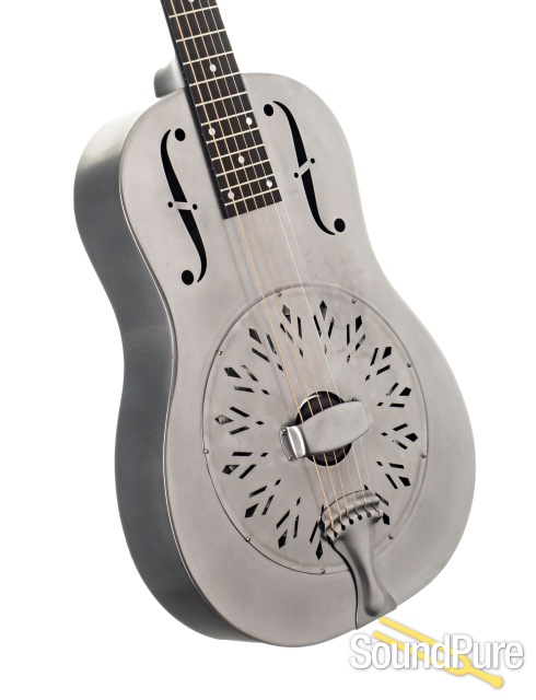National Resophonic Raw 12 Fret Steel Resonator #25261 — image 2