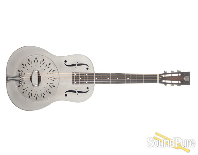 National Resophonic Raw 12 Fret Steel Resonator #25261 — image 9