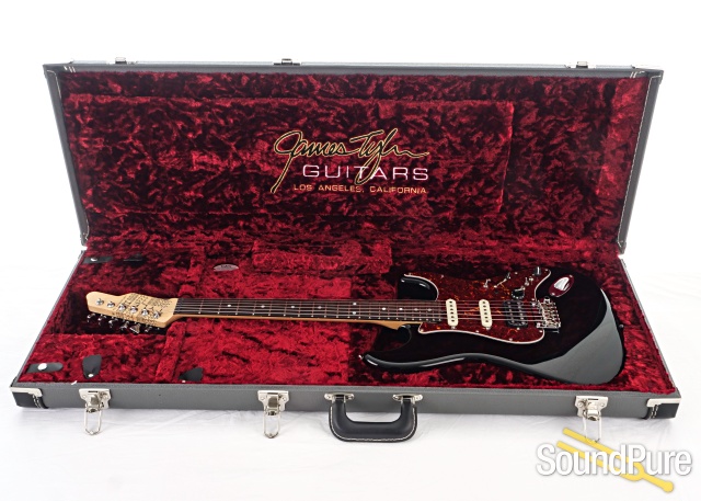 Tyler Custom Classic S Black Electric Guitar #24142 — image 3