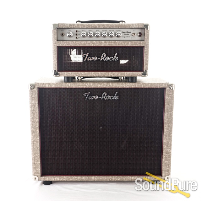 Two Rock Studio Signature Head and Cab Fawn/Oxblood - Used — image 1