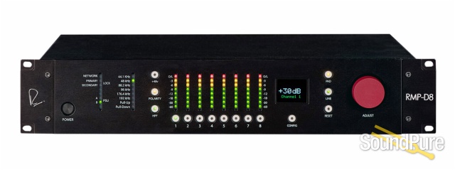 Rupert Neve Designs RMP-D8 8-channel Dante Mic Preamp