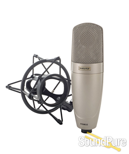 Shure KSM32 Embossed Single-Diaphragm Microphone - Used — image 1