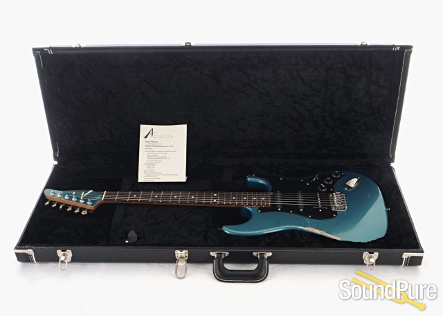 Anderson Icon Classic Ocean Turquoise Guitar #04-05-24M — image 6