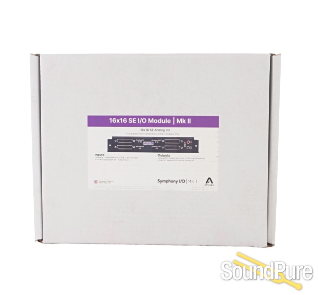 Apogee Digital Symphony I/O MkII 16x16 Module - Used — image 2
