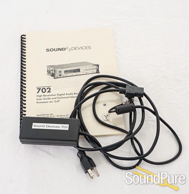 Sound Devices 702 Portable Recorder - Used — image 3