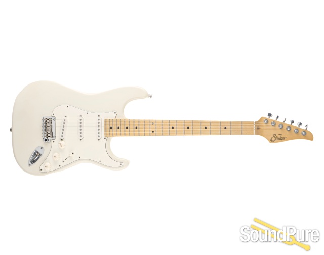 Suhr Classic S Olympic White Electric Guitar #73741 - Used — image 8