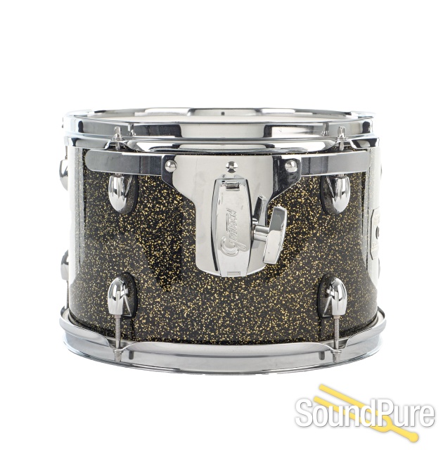 Gretsch Catalina Drum Kit Black/Gold Sparkle - Used — image 2