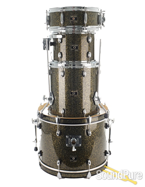 Gretsch Catalina Drum Kit Black/Gold Sparkle - Used