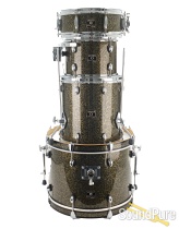 Gretsch Catalina Drum Kit Black/Gold Sparkle - Used Gretsch Catalina Drum Kit Black/Gold Sparkle - Used