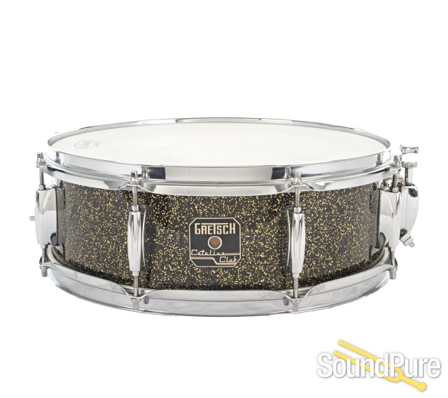 Gretsch Catalina Drum Kit Black/Gold Sparkle - Used — image 11