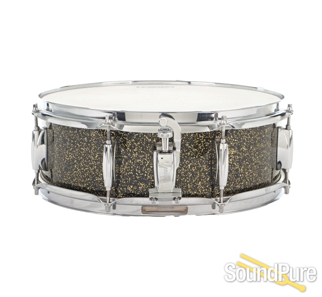 Gretsch Catalina Drum Kit Black/Gold Sparkle - Used — image 16