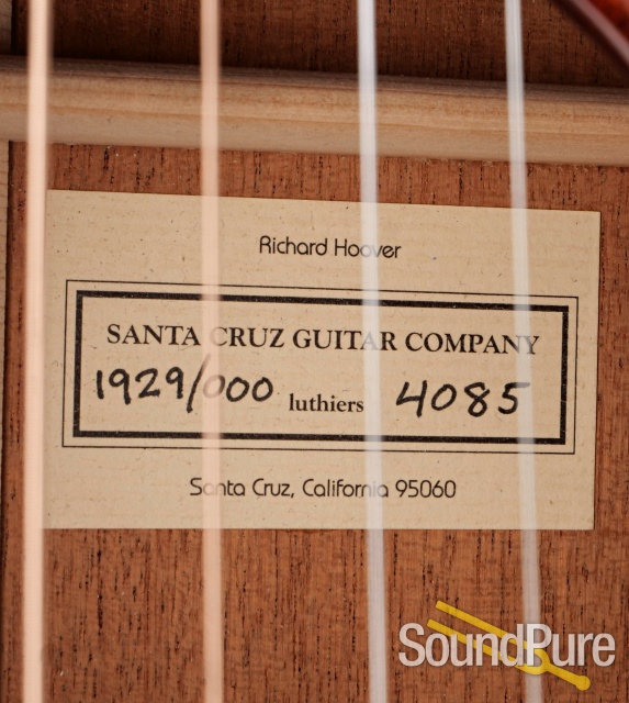 Santa Cruz 1929 000-12 Fret Acoustic Guitar #4085 - Used — image 7