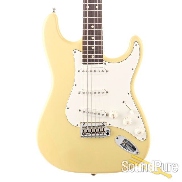 Suhr Classic S Vintage Yellow Electric Guitar #73977 - Used — image 1