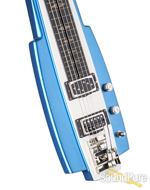 Duesenberg Fairytale Lapsteel Cali Blue & White #234566 — image 2