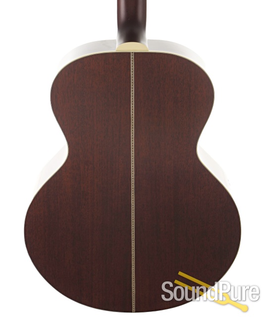 Santa Cruz F Custom Adirondack/Mahogany Guitar #1413 — image 4