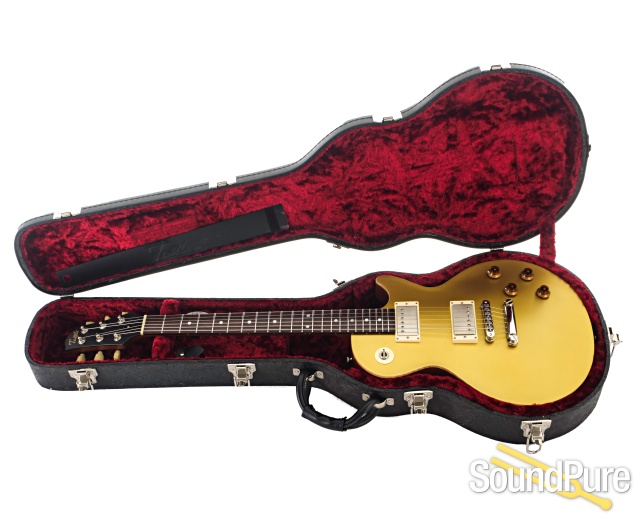 Tuttle Carve Top Standard Goldtop Electric Guitar #5 - Used — image 5
