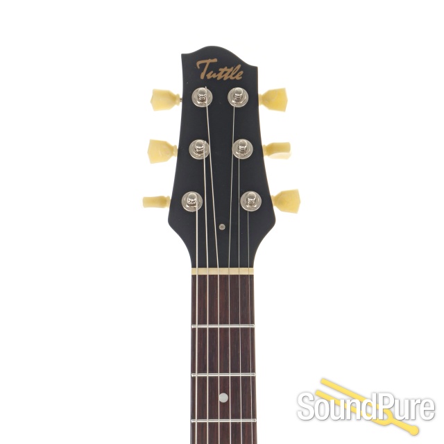 Tuttle Carve Top Standard Goldtop Electric Guitar #5 - Used — image 7
