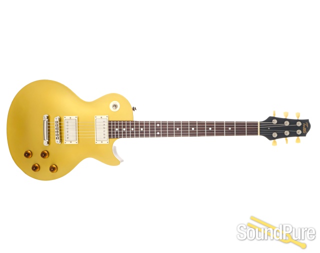 Tuttle Carve Top Standard Goldtop Electric Guitar #5 - Used — image 8