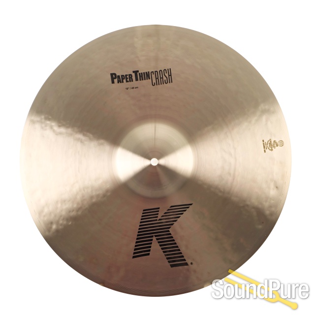 Zildjian 19" K Paper Thin Crash Cymbal — image 1