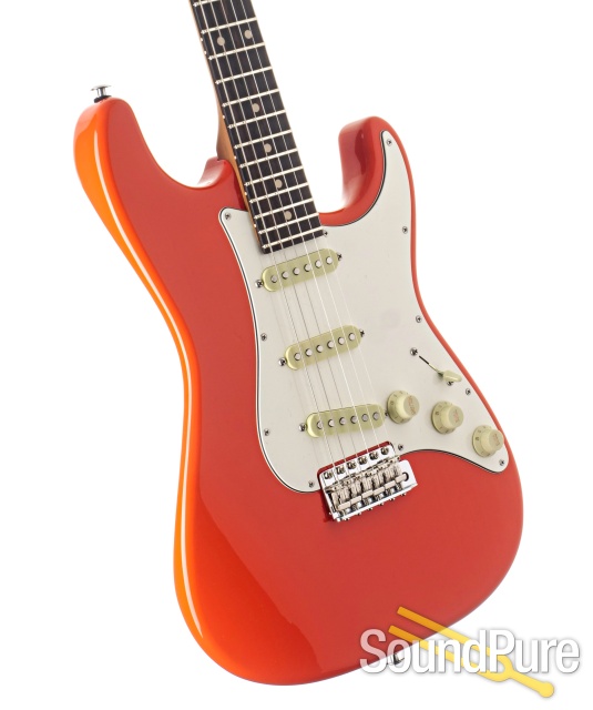 Suhr Scott Henderson Fiesta Orange Electric Guitar #79522 — image 2