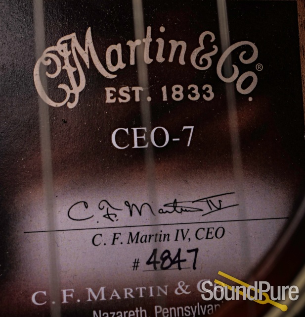 Martin CEO-7 Acoustic Guitar #4847 - Used — image 7