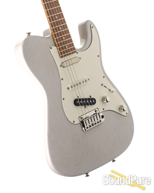 Anderson Mongrel In-Distress Trans White Guitar #05-06-24N — image 5