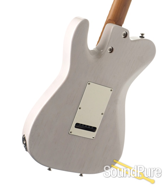 Anderson Mongrel In-Distress Trans White Guitar #05-06-24N — image 6