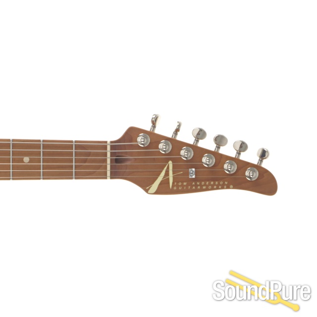 Anderson Mongrel In-Distress Trans White Guitar #05-06-24N — image 8
