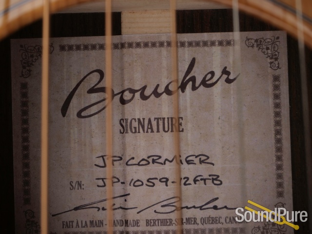 Boucher SM-JP-56 JP Cormier Sig Guitar #JP-1059-12FTB - Used — image 7