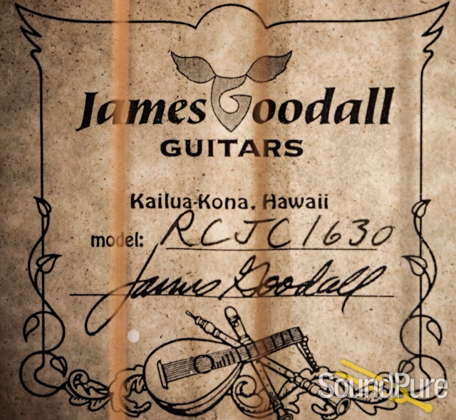Goodall RCJC Acoustic Guitar #RCJC1630 - Used — image 7