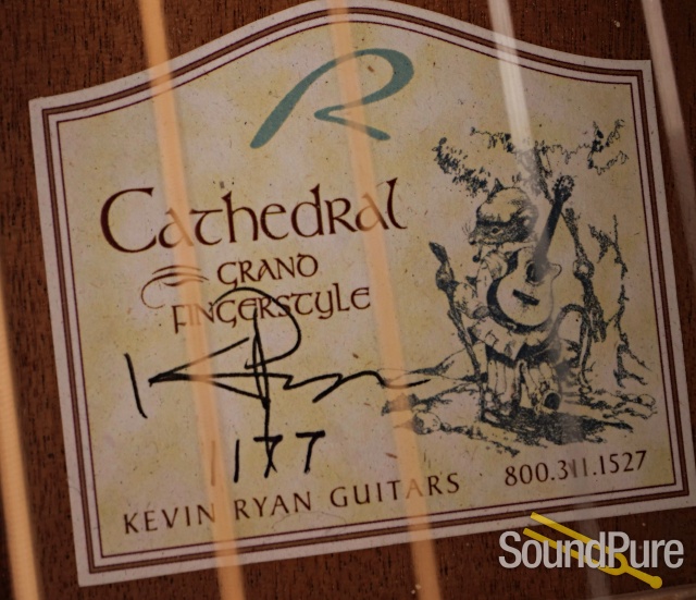Ryan Cathedral Grand Fingerstyle Guitar #1177 - Used — image 7