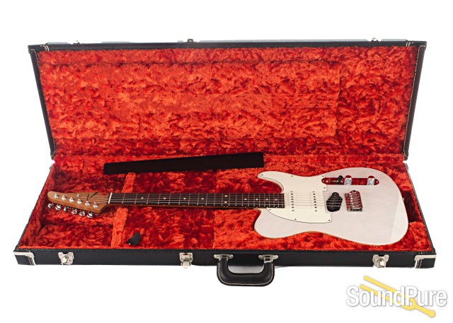 Anderson Hollow T Classic Trans White Guitar #05-13-24A — image 4