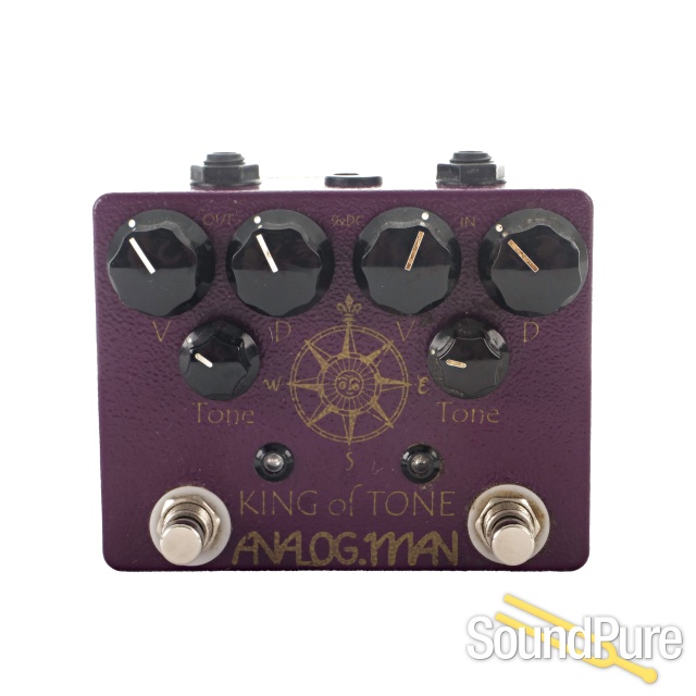 AnalogMan King of Tone Overdrive Pedal - Used — image 1