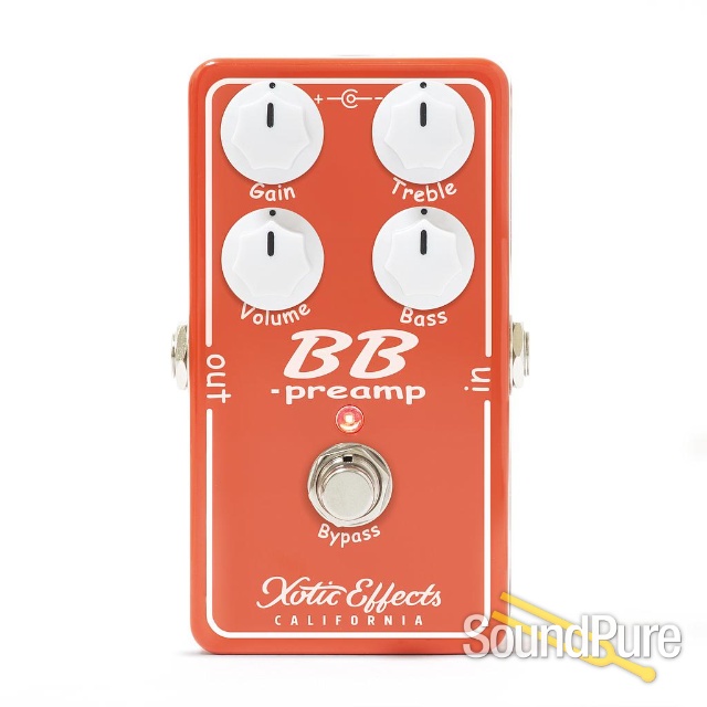 Xotic Effects USA BB Preamp V1.5 Distortion Effect Pedal