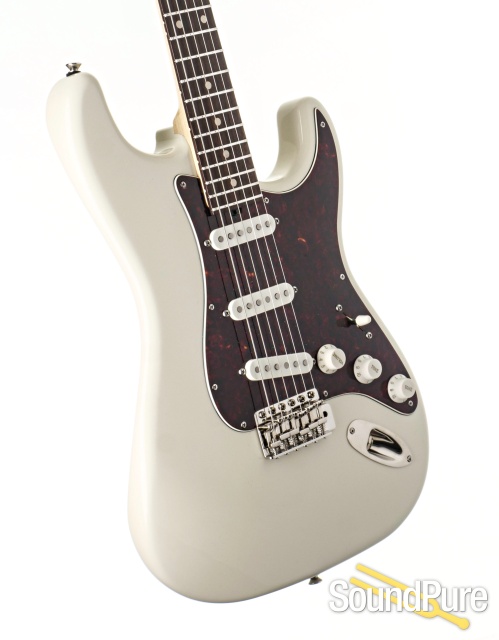 Tuttle Custom Classic S Olympic White Guitar #714 - Used — image 2