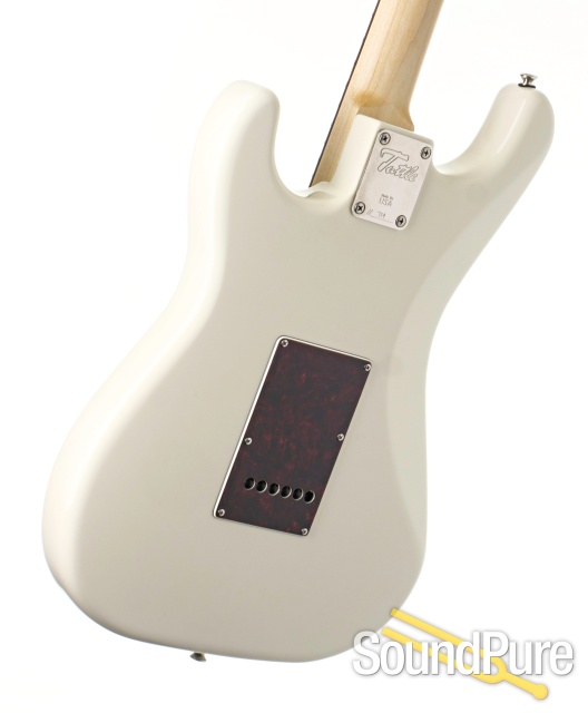 Tuttle Custom Classic S Olympic White Guitar #714 - Used — image 3