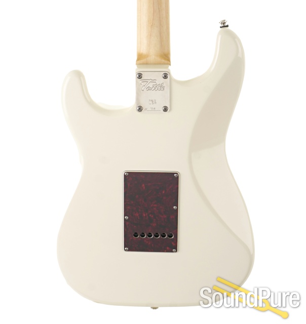 Tuttle Custom Classic S Olympic White Guitar #714 - Used — image 4