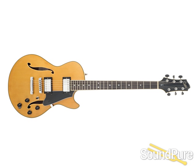Comins GCS-1ES Vintage Blonde Electric Guitar #112351 — image 2