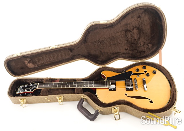 Comins GCS-1ES Vintage Blonde Electric Guitar #112351 — image 5