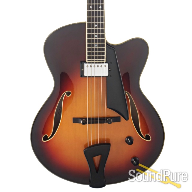 Comins GCS-16-1 Autumn Burst Archtop Guitar #118246 — image 1