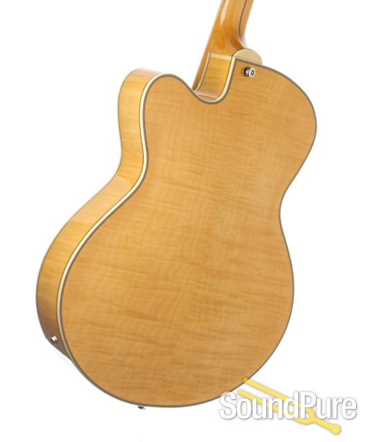 Comins GCS-16-1 Vintage Blonde Archtop Guitar #118245 — image 3