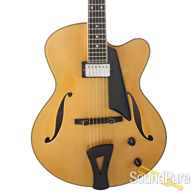 Comins GCS-16-1 Vintage Blonde Archtop Guitar #118245 — image 1