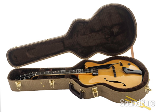 Comins GCS-16-1 Vintage Blonde Archtop Guitar #118245 — image 5