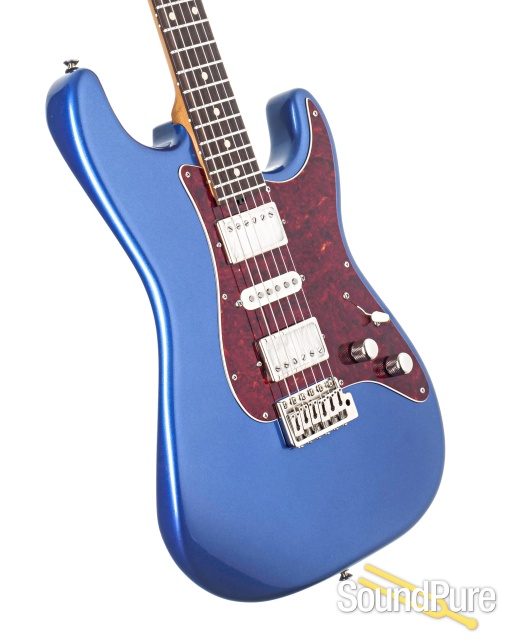 Tuttle Custom Classic S Estoril Blue Metallic Guitar #900 — image 2