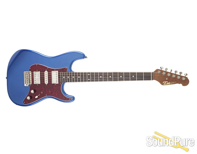 Tuttle Custom Classic S Estoril Blue Metallic Guitar #900 — image 9