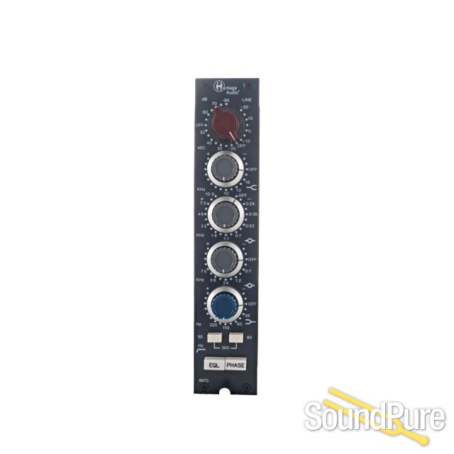 Heritage Audio 6673 80-Series Microphone Preamp - Used — image 1