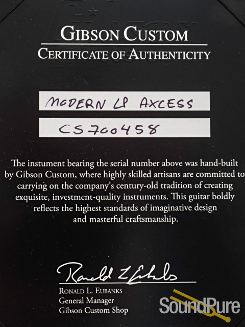 Gibson CS Les Paul Modern Axcess Guitar #CS700458 - Used — image 4