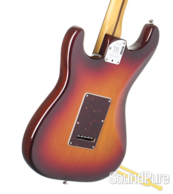 Fender 70th Ann. Strat Comet Burst Guitar #US23078353 - Used — image 3